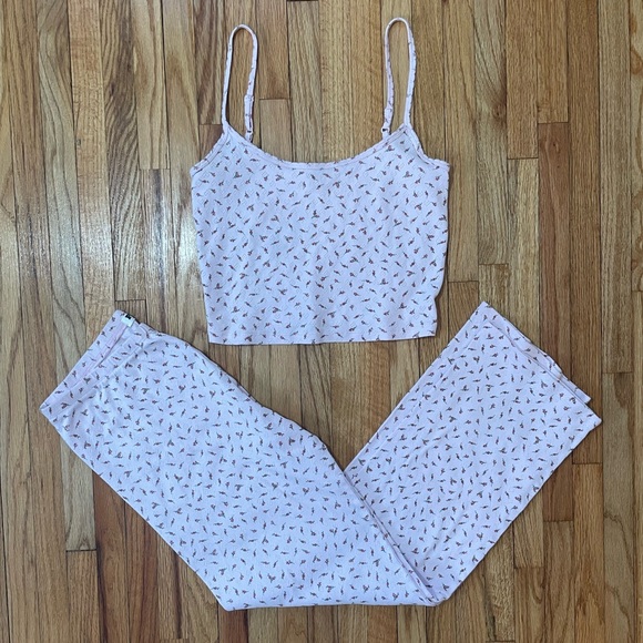 PINK Victoria's Secret Other - Victoria’s Secret PINK - Floral Pajama Set